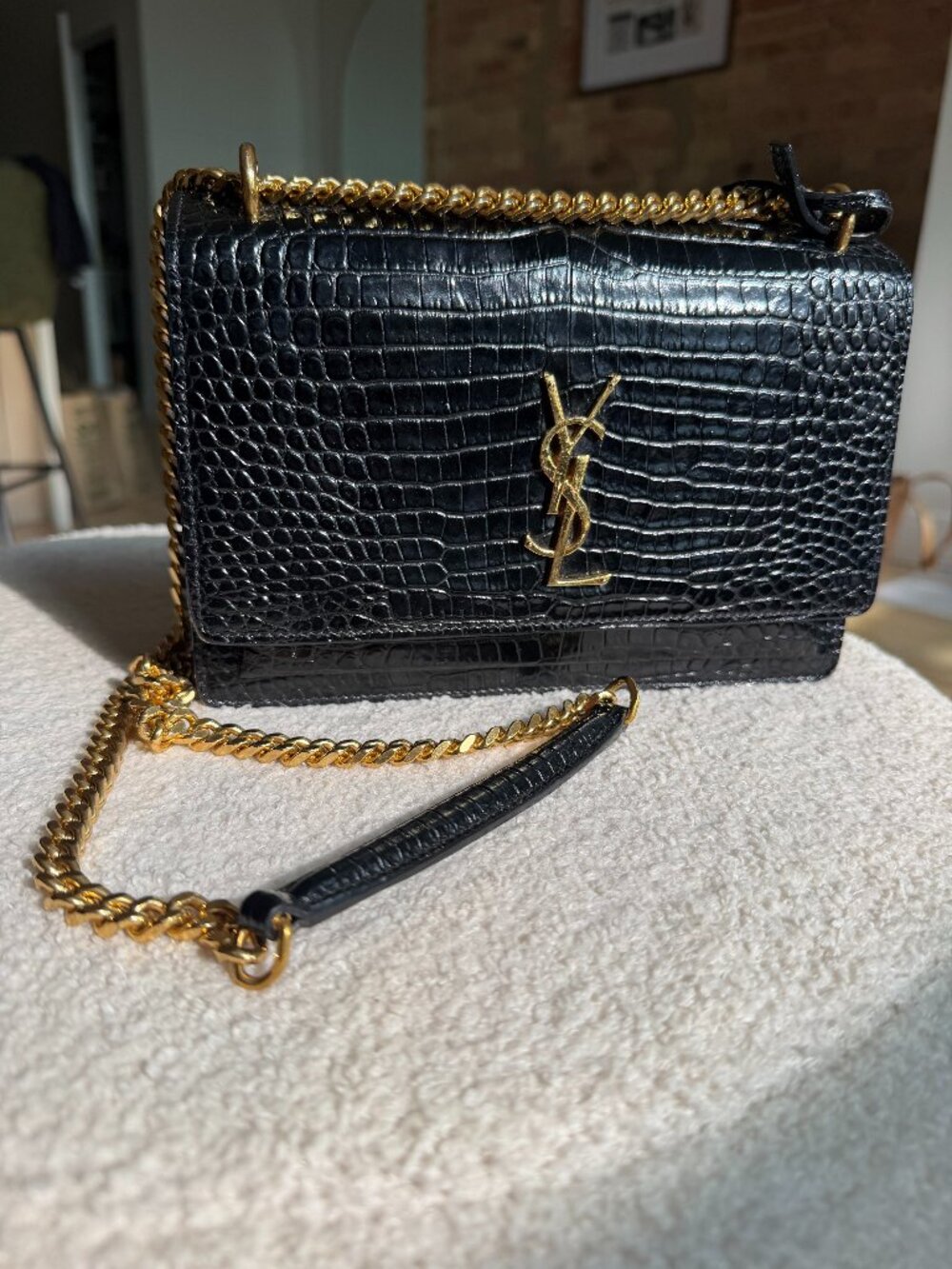Saint Laurent Leather crossbody bag